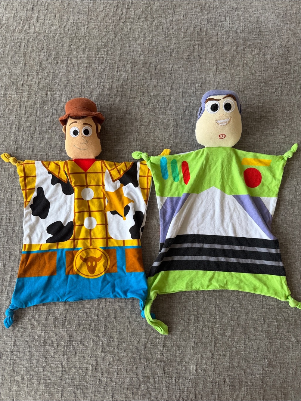 Little Sleepies Toy Story Buzz and Woody   Lovey